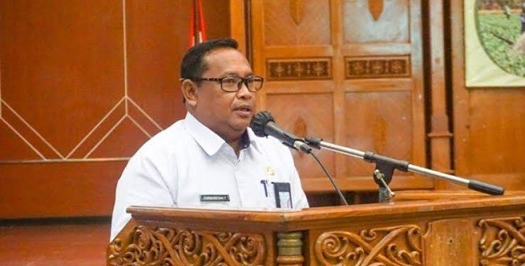 Kepala Dinas Pemberdayaan Masyarakat dan Desa (DPMDes) Kutim, Yuriansyah menyampaikan mengenai perhitungan pemilihan kepala desa di 17 kecamatan.