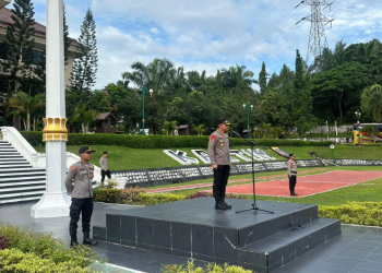 Polda Kaltim Gelar Apel Pasukan untuk Pergeseran dan Penebalan PAM TPS di Kutai Timur