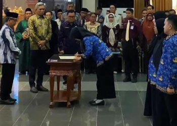 Resmi Dikukuhkan, Ratusan CPNS Kutim Diharapkan Jadi Masa Depan Baru