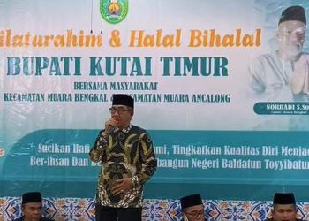 Silaturahmi 5 Kecamatan Rampung, Bupati Kutim Ingin Rakyat Jadi Penggerak Pembangunan
