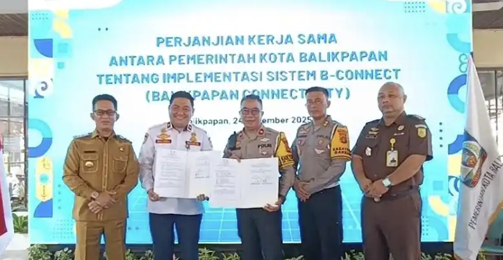 Balikpapan Luncurkan Sistem B-Connect, Rahmad Mas’ud Tegaskan Kota Harus Aman dan Tertib