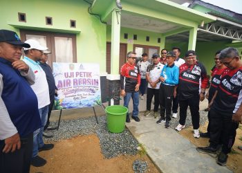 Ardiansyah Luncurkan Uji Petik SPAM KEK MBTK, Perluas Akses Air Bersih di Sangkulirang