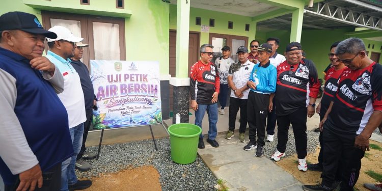 Ardiansyah Luncurkan Uji Petik SPAM KEK MBTK, Perluas Akses Air Bersih di Sangkulirang
