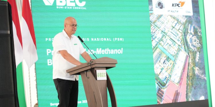 Groundbreaking BEC, Investasi Rp41,52 Triliun Jadi Tonggak Hilirisasi Batu Bara