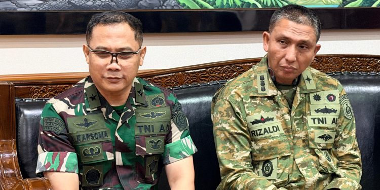 25 Hari di Sangatta, TNI dan Siswa Sesko TNI Petakan Mitigasi Karhutla